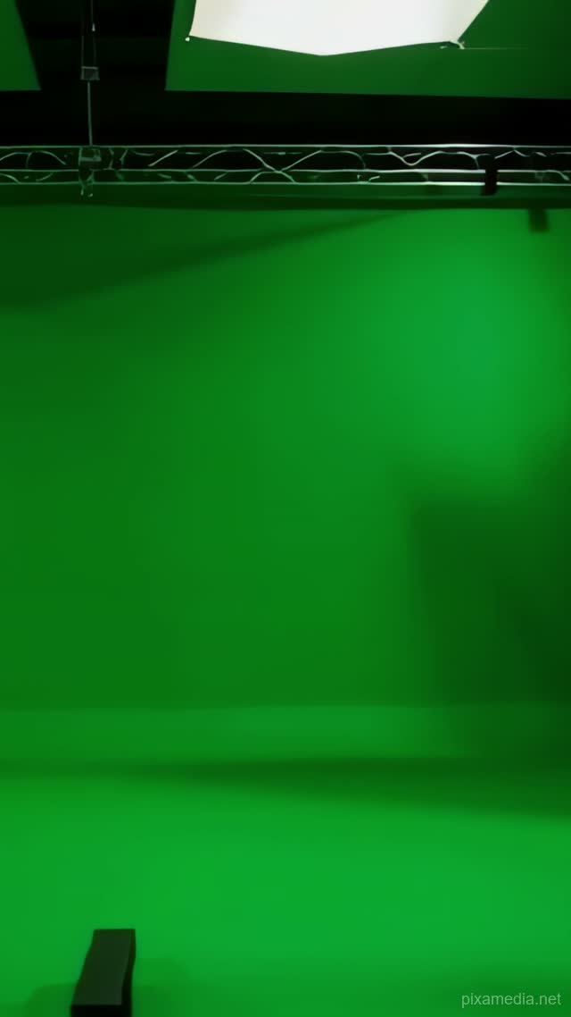 The Infinite Green Void - Green Screen AI stock